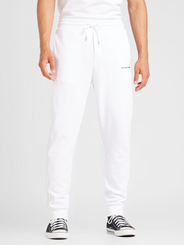 Michael Kors Tapered Pants in White: front
