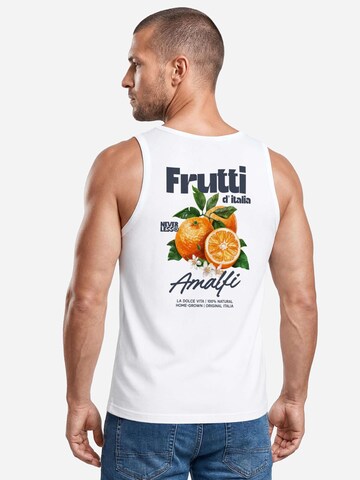 Neverless Shirt 'Frutti di italia'‌‌‌‌‌‌ in Weiß
