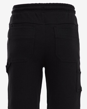 WE Fashion Slimfit Broek in Zwart