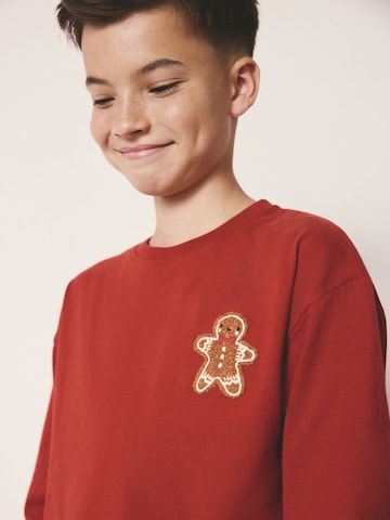 Next Matching Family Christmas Cosy Long sleeve Pyjamas Standard Regular Fit in Rot