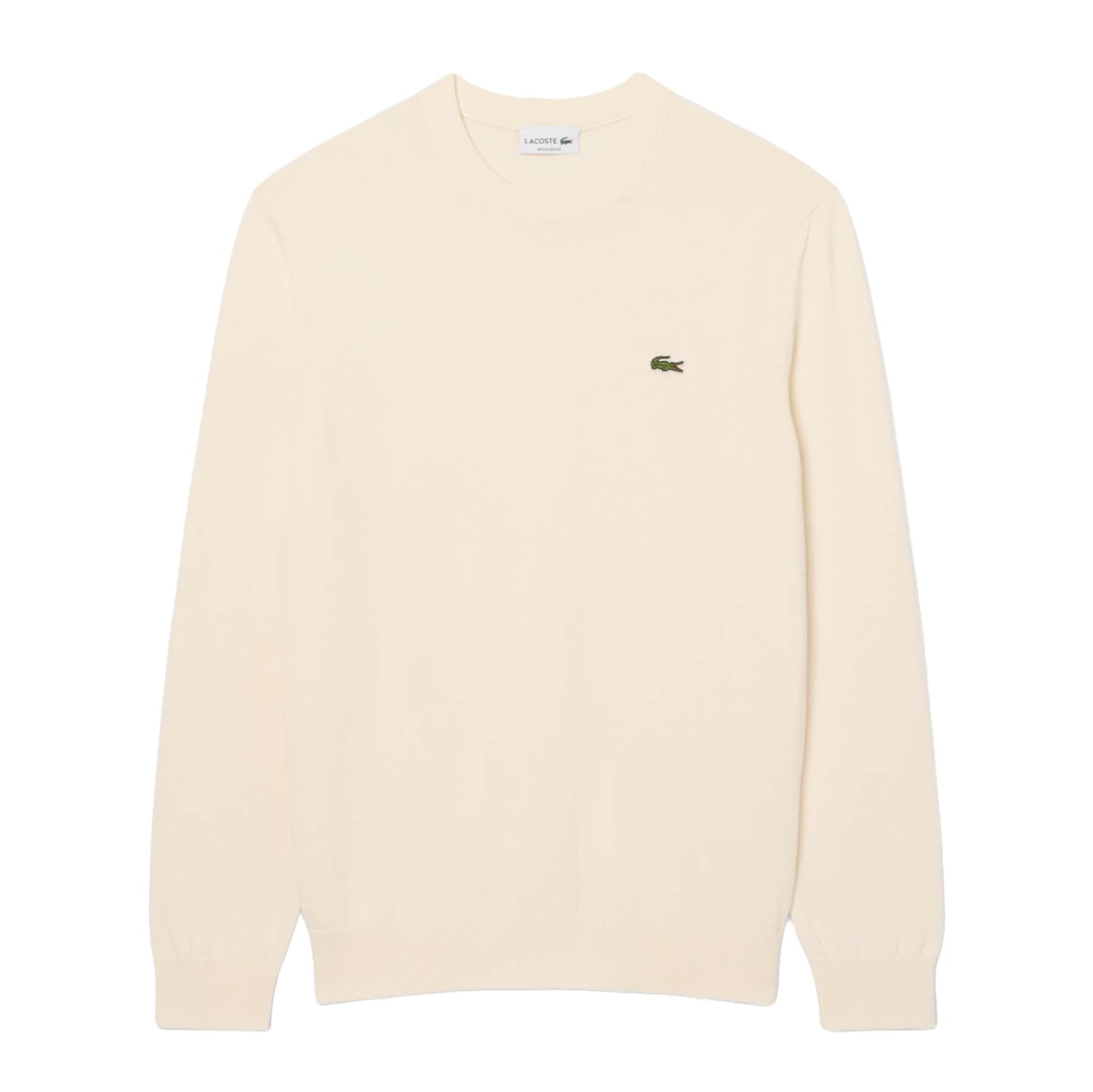 LACOSTE Sweatshirt 'Basic' in S in Beige / Green, Item view