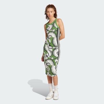 ADIDAS SPORTSWEAR Šaty 'Adidas x Farm Premium' - Zelená: predná strana