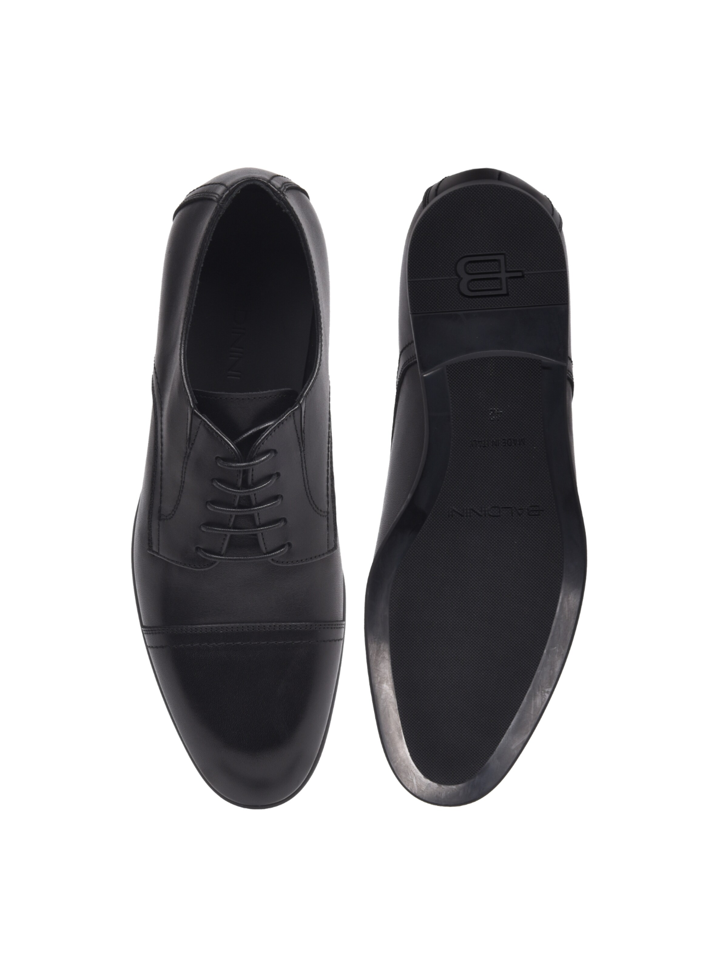 BALDININI Veterschoen in Zwart