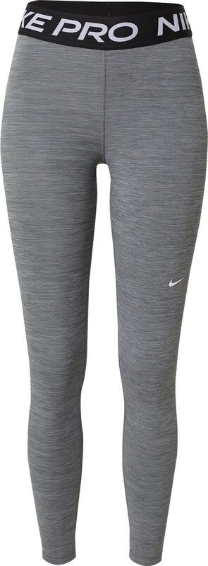 NIKE Skinny Sporthose in Graumeliert NIKE Skinny Sporthose in Graumeliert