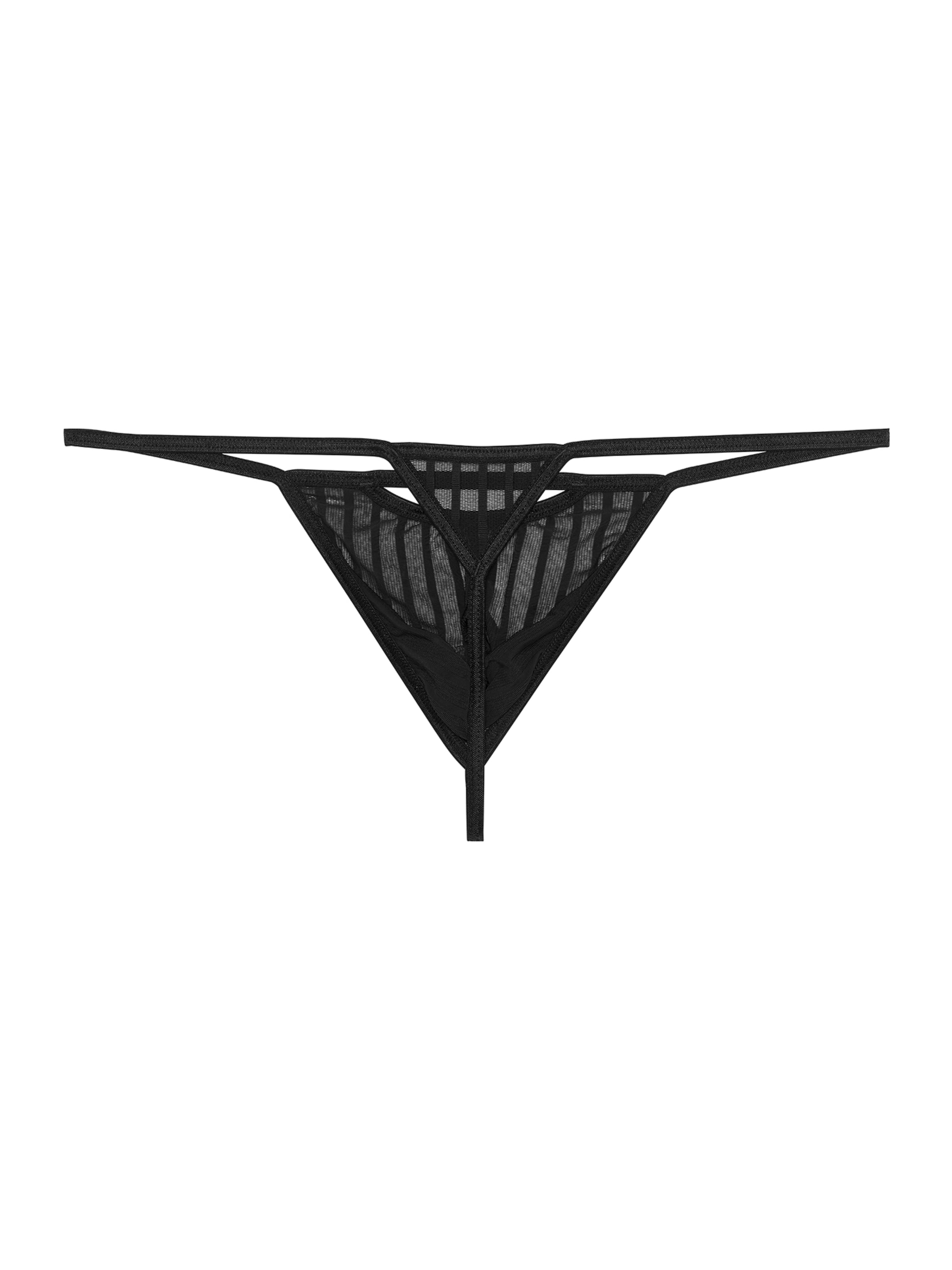 WOH G-String ' Personal Allure ' in Schwarz