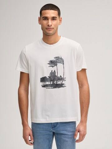 JOOP! Jeans Shirt 'Lanakila' in Wit: voorkant