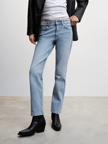 MANGO regular Jeans 'Nayara' i blå: forside