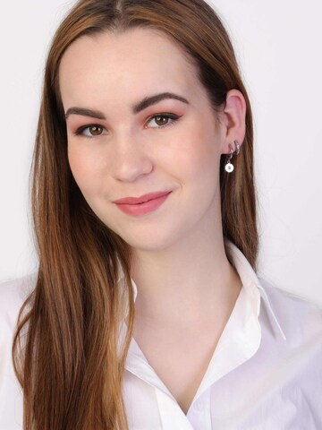 Lucardi Earrings in Silver