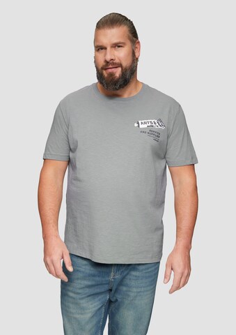 s.Oliver Shirt in Grijs: voorkant