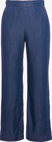 Wide leg Pantaloni di Ulla Popken in blu: frontale