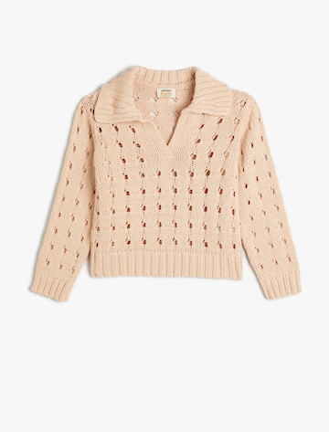 Koton Sweater 'Ajour' in Pink: front
