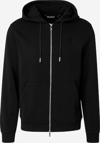 Karl LagerfeldGornji dio trenirke - crna boja: prednji dio