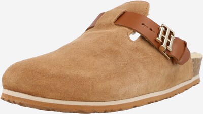 TOMMY HILFIGER Pantoffel in cognac, Produktansicht