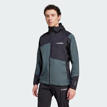 ADIDAS TERREX Outdoorjas 'Xperior Hybrid' in Grijs: voorkant