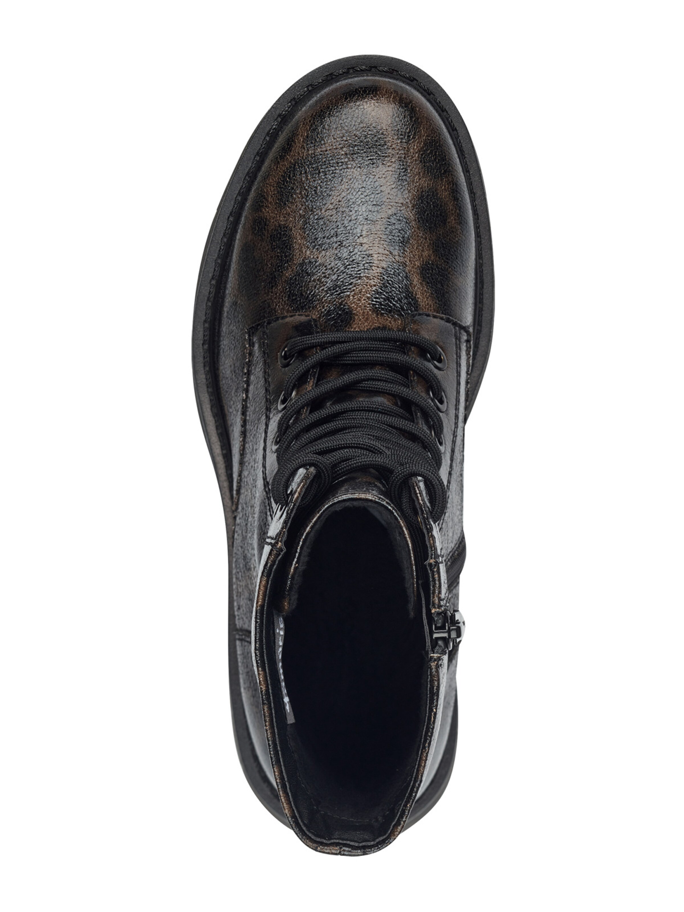 Tamaris Lace-up bootie in Brown