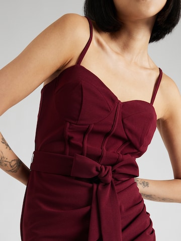 Skirt & Stiletto Šaty – červená