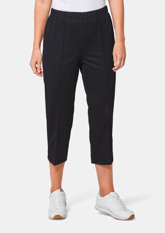 Regular Pantalon Goldner en noir : devant
