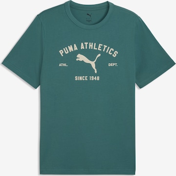 PUMA T-Shirt 'Class' in Grün: Vorderseite