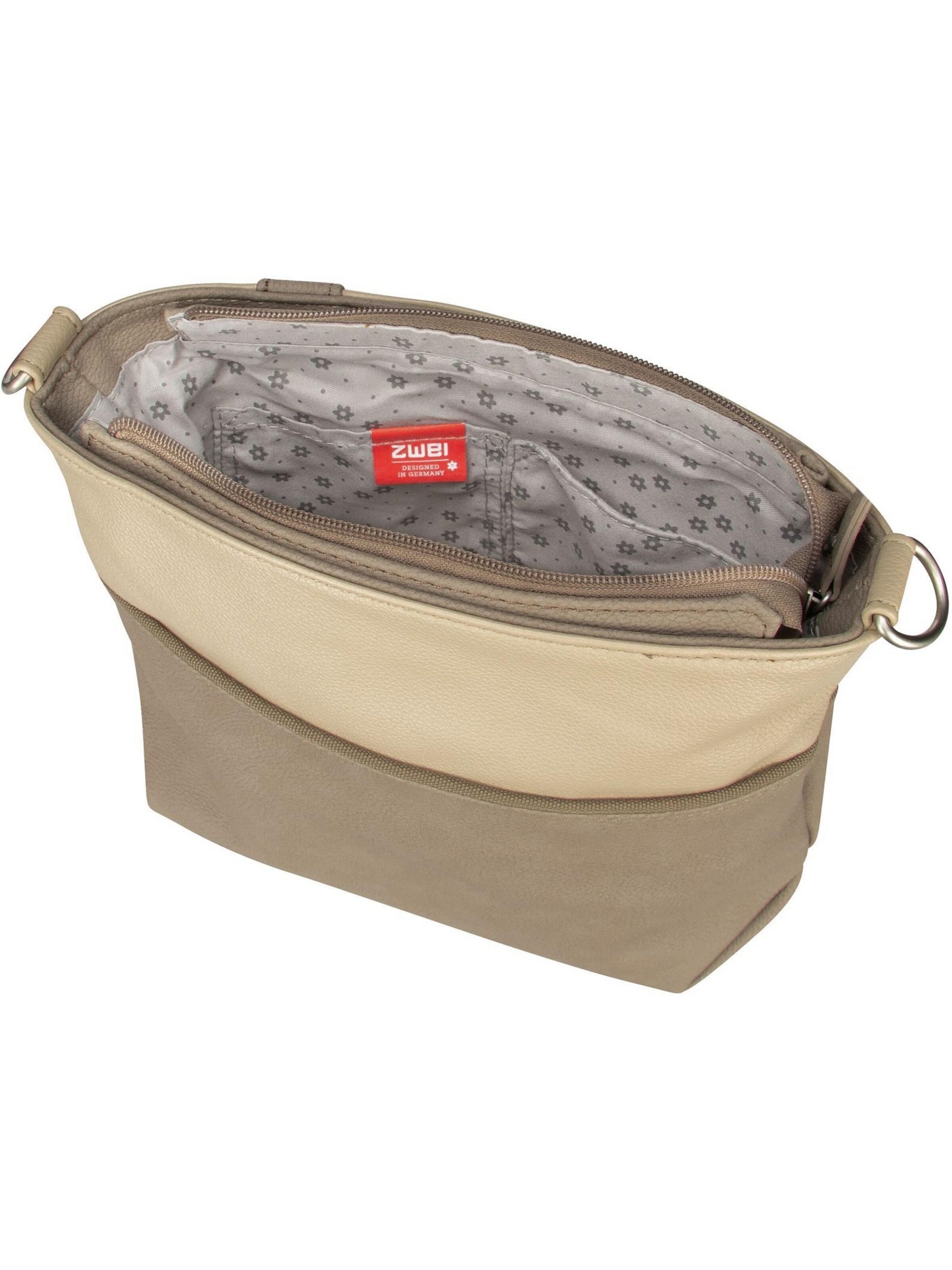 ZWEI Handbag 'Jana' in Beige