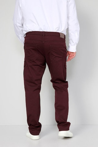 Regular Pantalon Boston Park en rouge