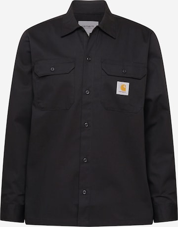 Carhartt WIP Button Up Shirt in Black: front