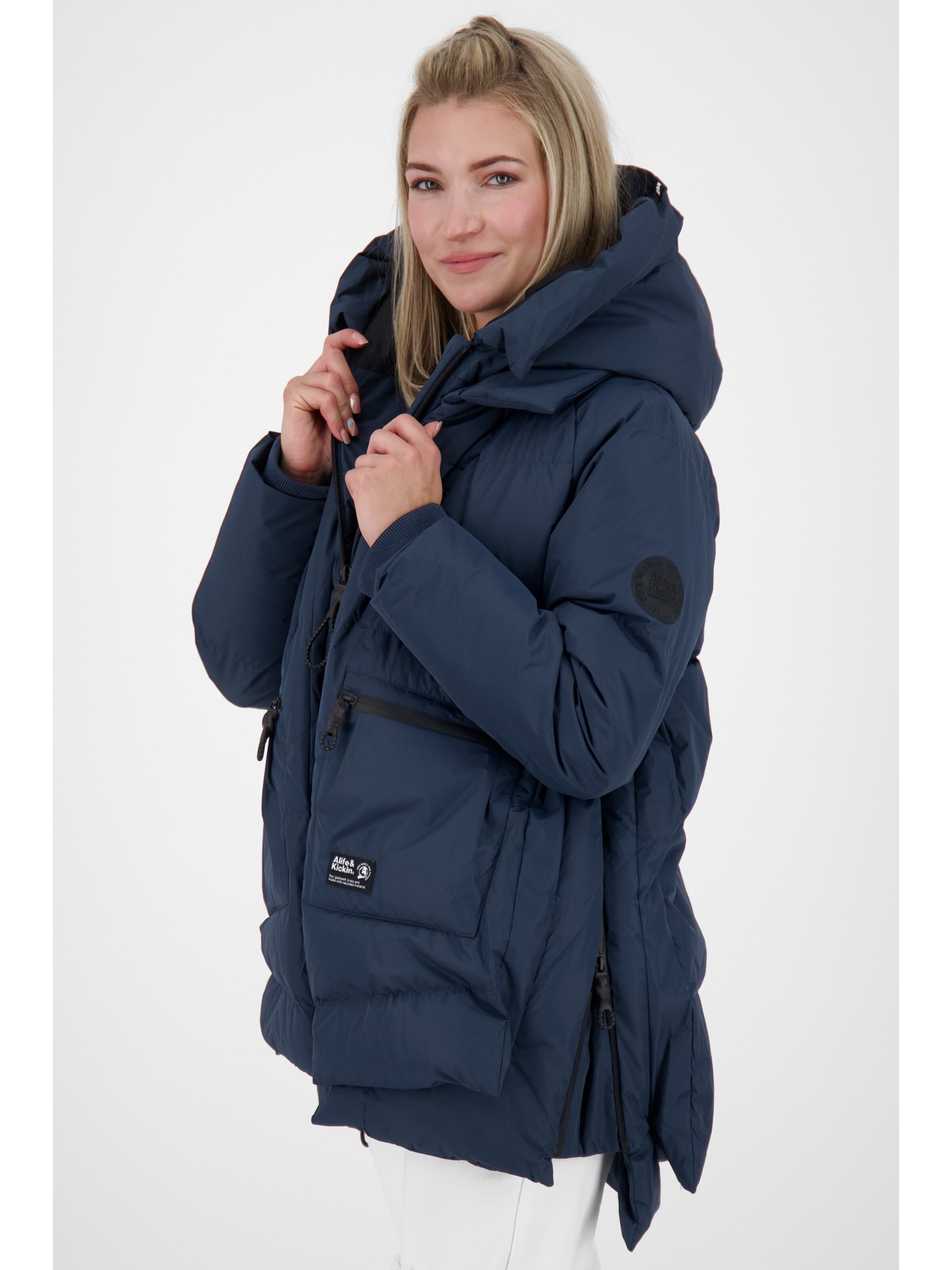 alife & kickin Vinterjakke 'RachelAK A' i blå