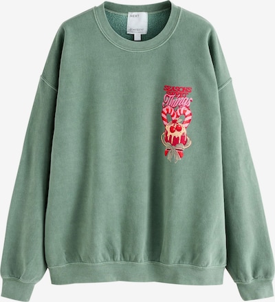 Next Sweatshirt in khaki, Produktansicht