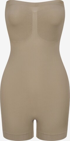 Body modelant 'Trägerloser Bodysuit Sculpting Shapewear mit Shorts' cfab (formerly creamy fabrics) en beige : devant