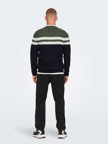 Only & Sons Sweater in Green