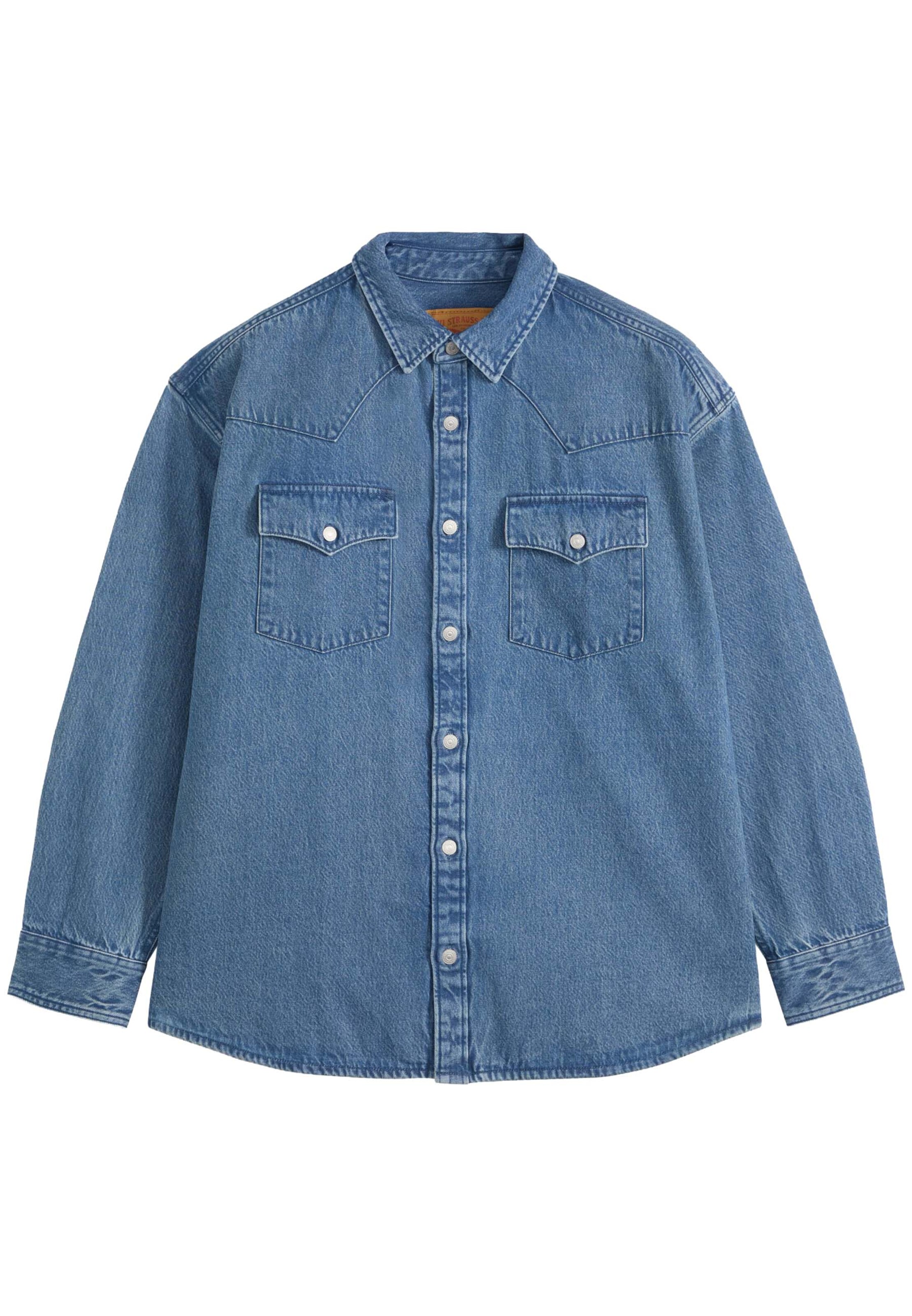 LEVI'S ® Comfort fit Ing 'DENAMORE WESTERN' - kék: elől