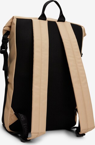 Tommy Jeans Rucksack 'Essential' in Beige