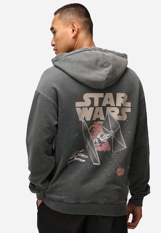 Recovered Sweatshirt 'Star Wars Ship Battle' in Grijs