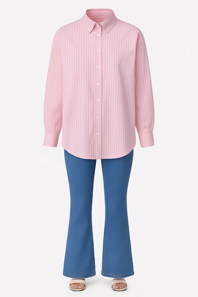 Touche Prive Shirt in Rose / White, Item view