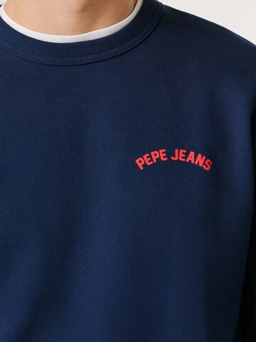 Pepe Jeans Sweatshirt 'GIDEON' in Blue