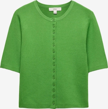 Marks & Spencer Strickjacke in Grün: Vorderseite