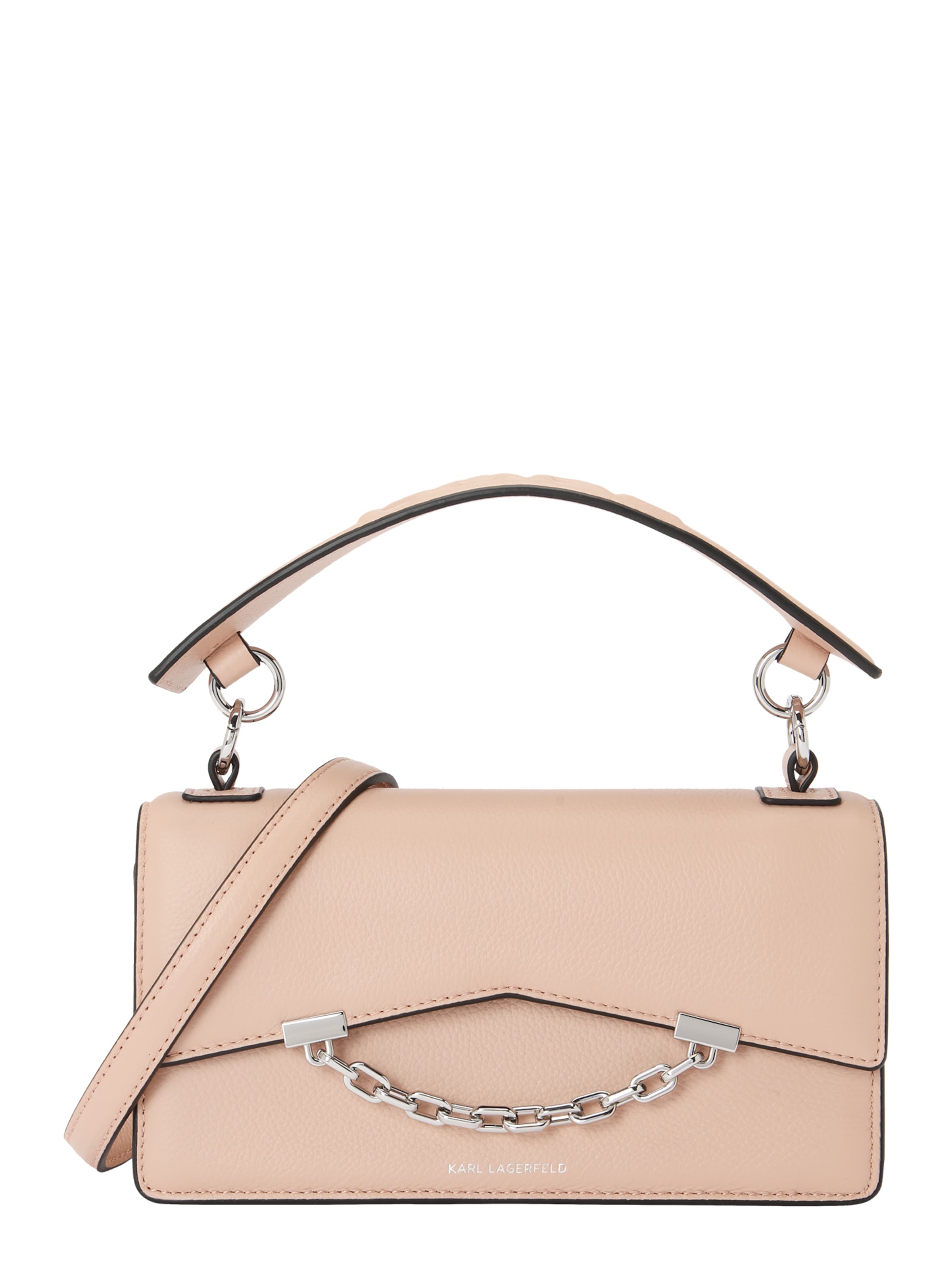 Karl Lagerfeld Käekott 'SEVEN GRAINY', värv roosa: eest vaates