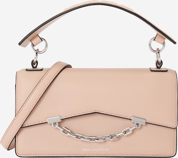 rožinė Karl Lagerfeld Rankinė 'SEVEN GRAINY': priekis