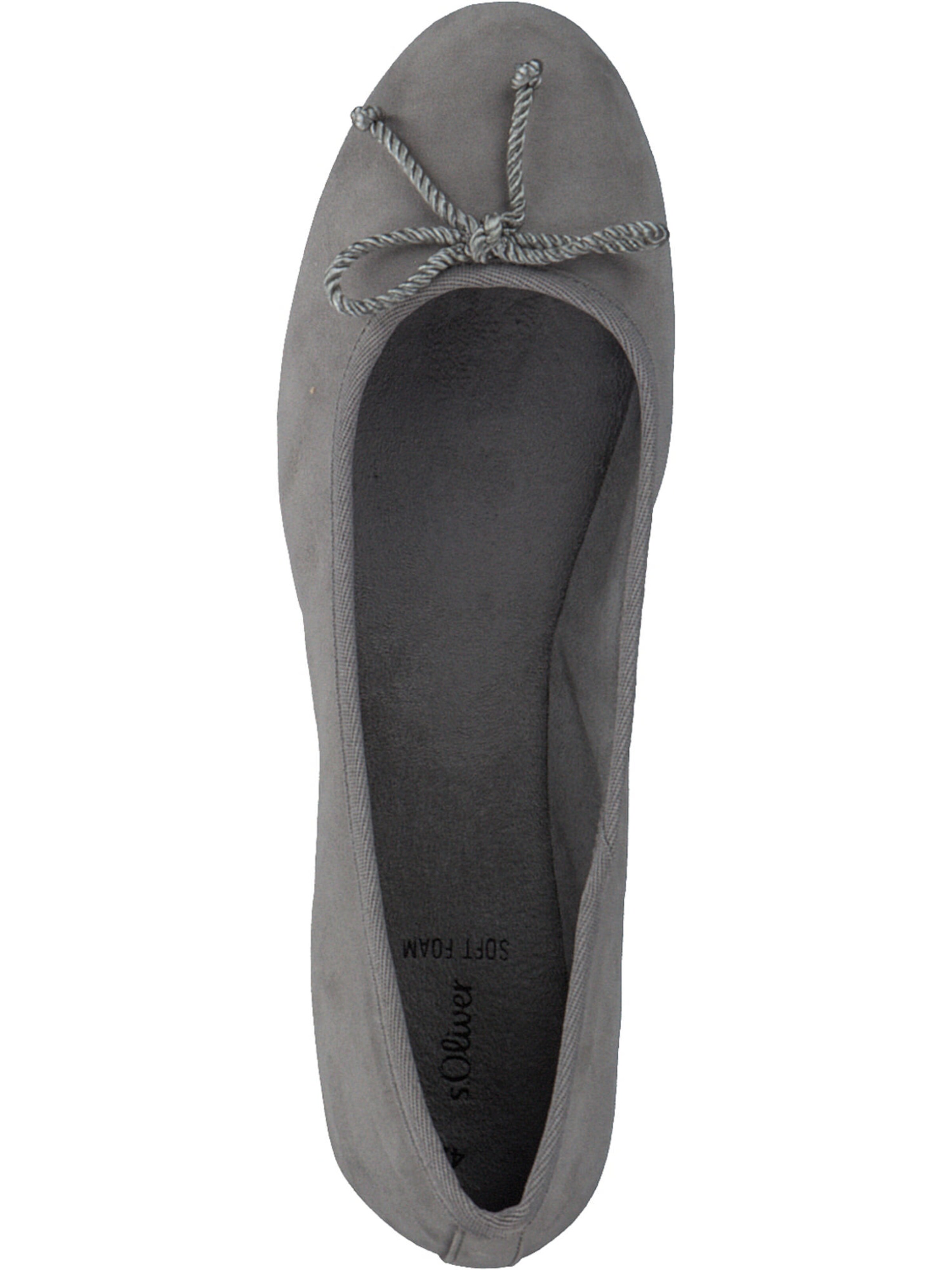 s.Oliver Ballet Flats '22121' in Grey