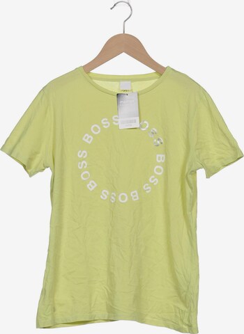 BOSS Black Top & Shirt in L in Green: front