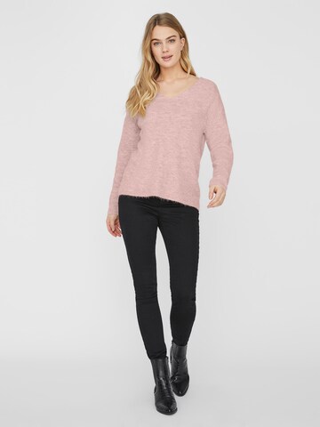 VERO MODA Tröja 'Lefile' i rosa