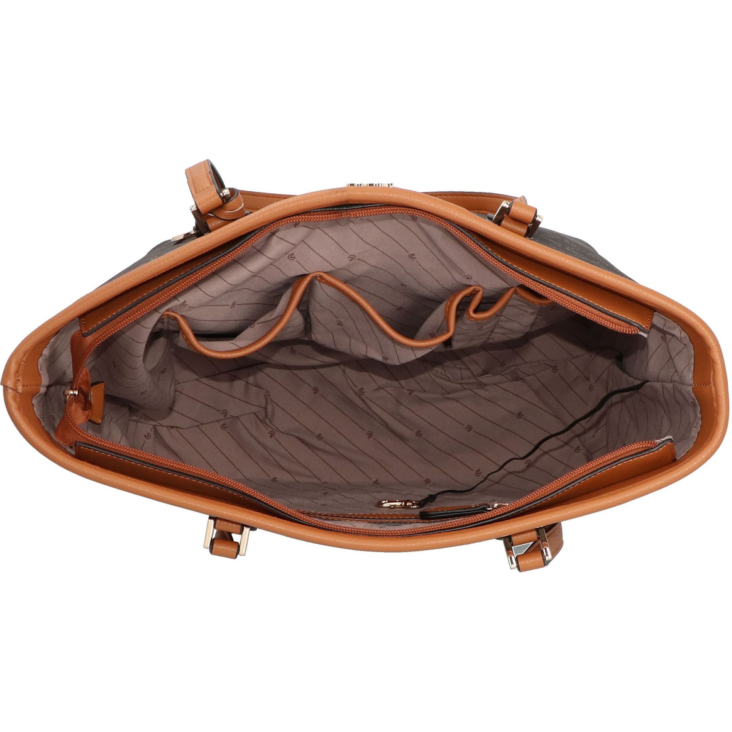 L.CREDI Shopper 'Filiberta' in Schwarz