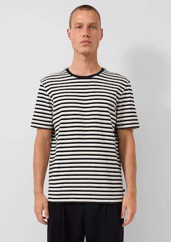 QS Μπλουζάκι σε μαύρο: μπροστά