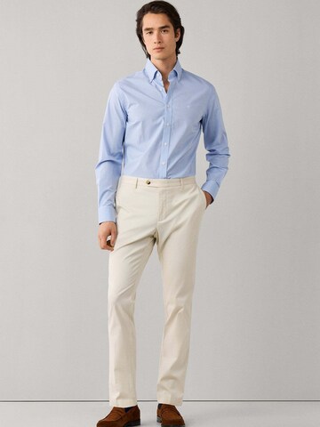 Hackett London Regular fit Button Up Shirt 'Gingham' in Blue