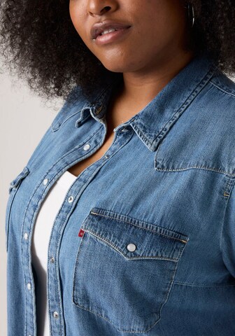 Levi's® Plus Blouse in Blue