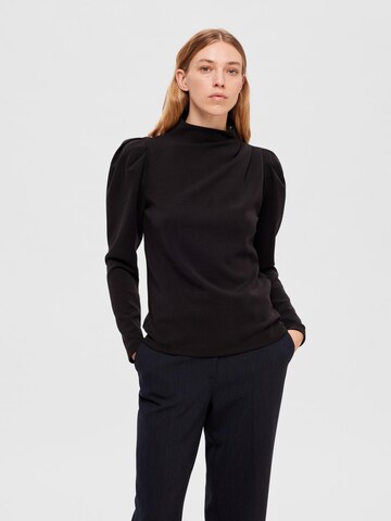 SELECTED FEMME Blouse 'Fenja' in Black: front