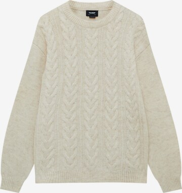 Pull&Bear Pullover i beige: forside