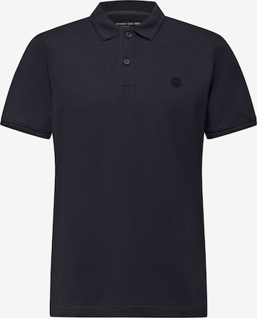 Street One MEN Poloshirt in Blau: Vorderseite