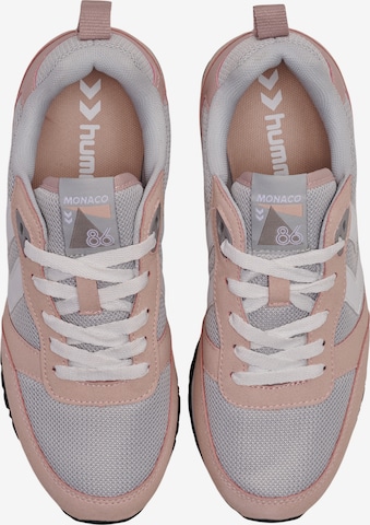 Hummel - Zapatillas deportivas bajas 'Monaco 86' en rosa