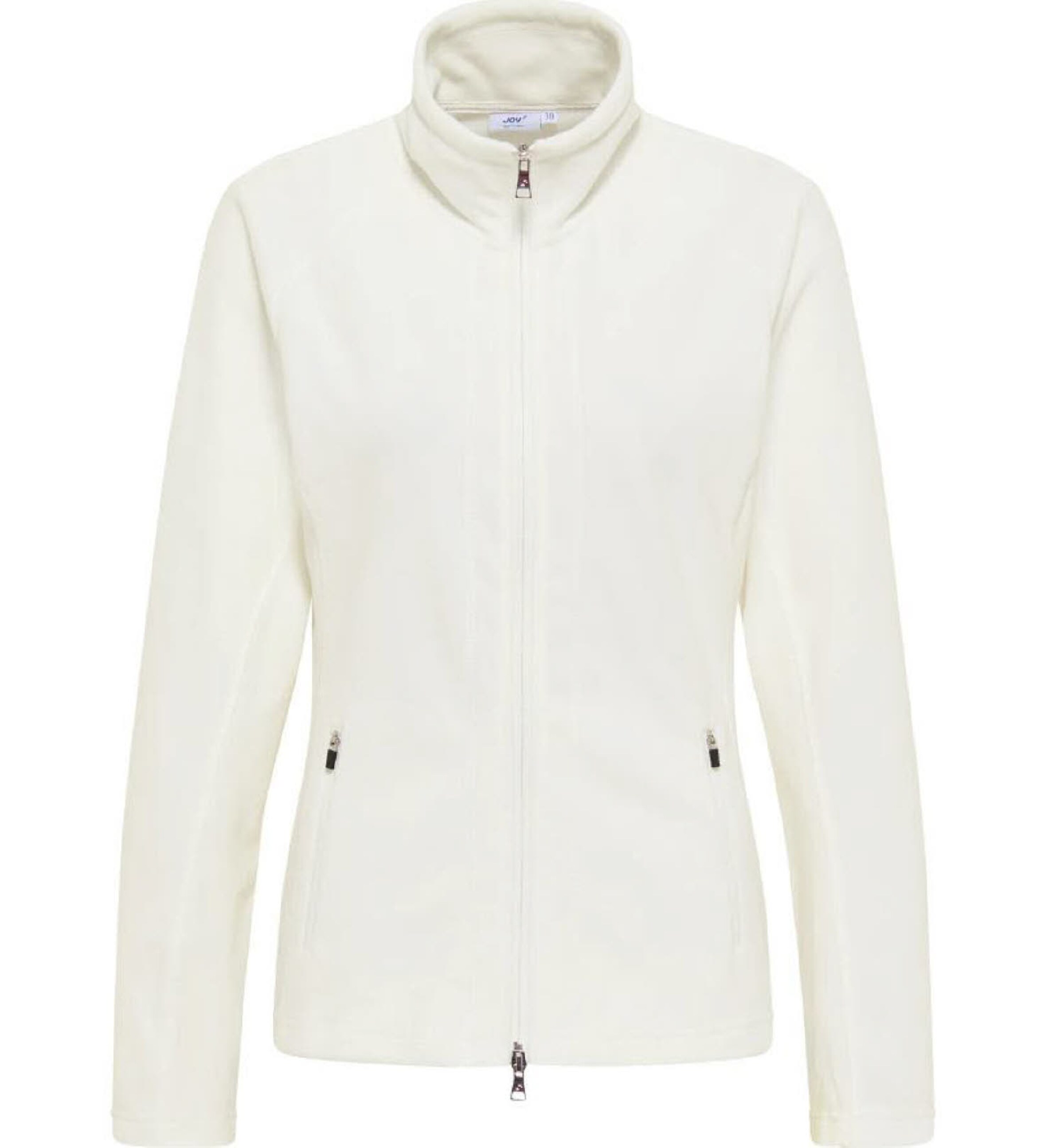 JOY SPORTSWEAR Sportsweatjacke  ' CARMELA ' in Weiß: Vorderseite