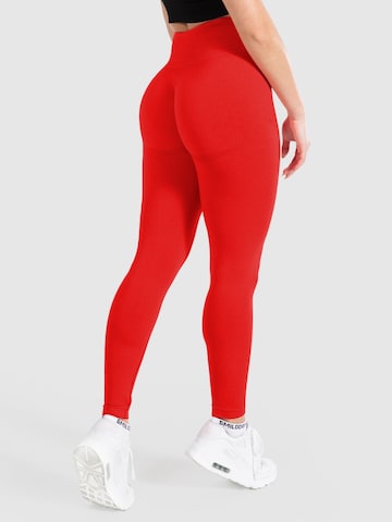 Smilodox Skinny Leggings in Rood